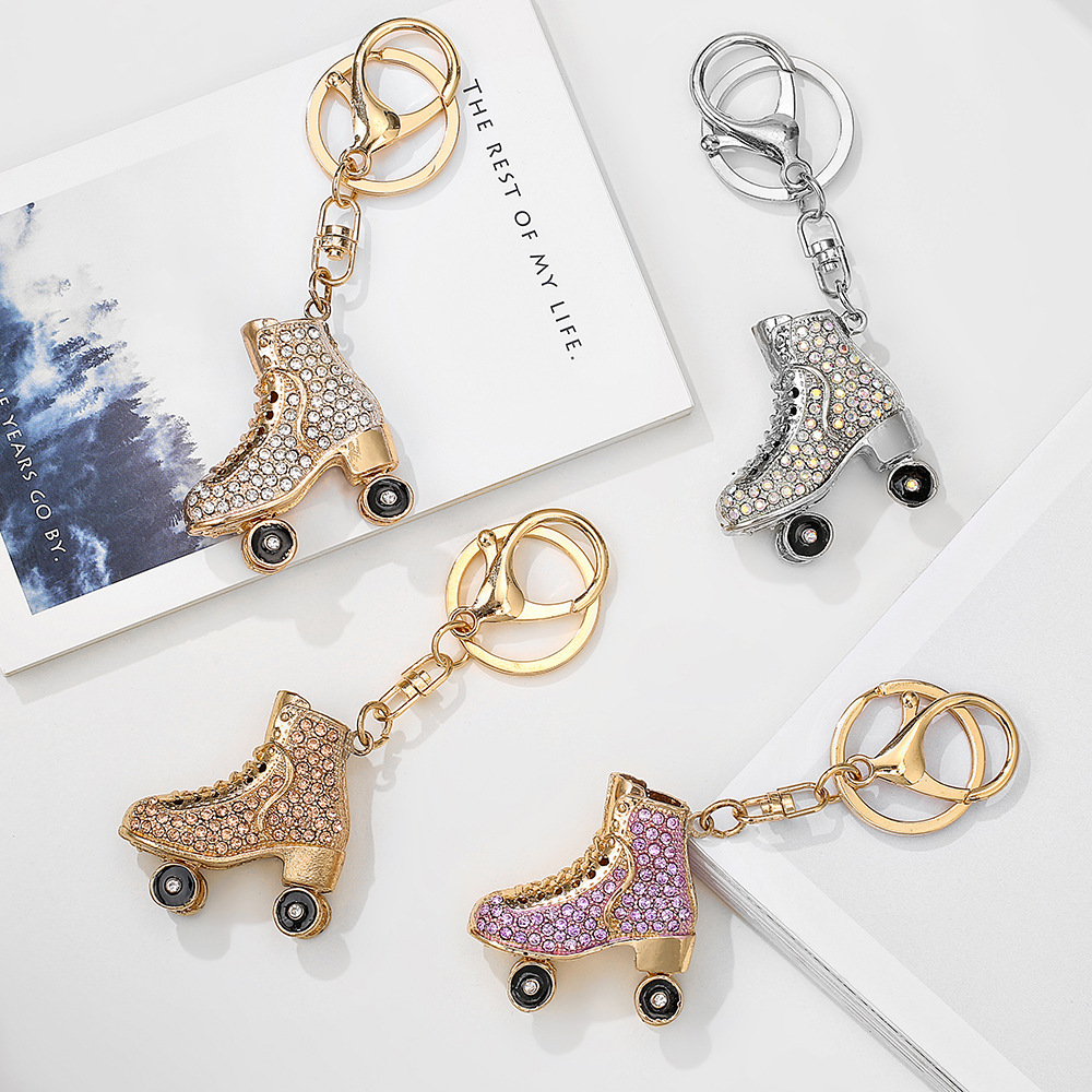 Diamond Skates Creative Key Chain Car Pendant