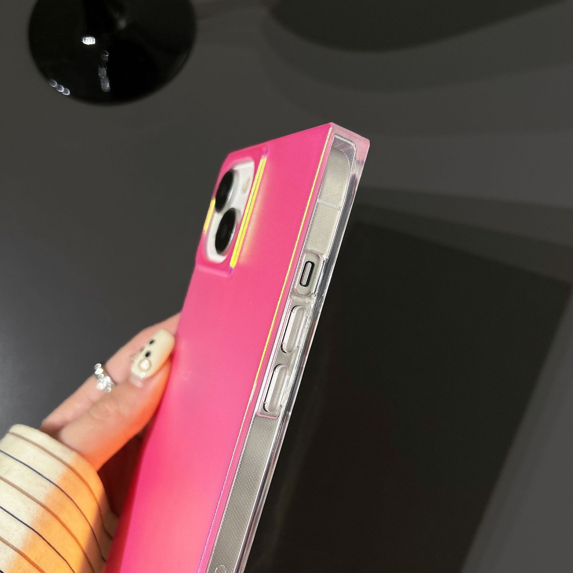 Frosted Laser Square Phone Case - Image 3