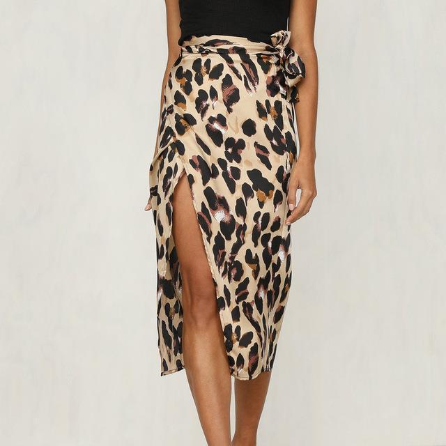 Split Bandage Long Skirts
