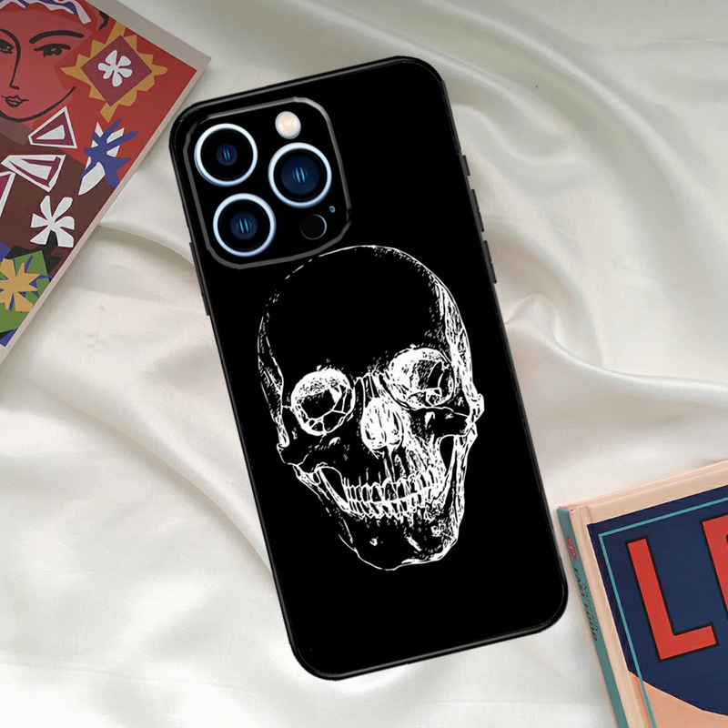 Cool Ghost Skull Face Phone Case - Image 9