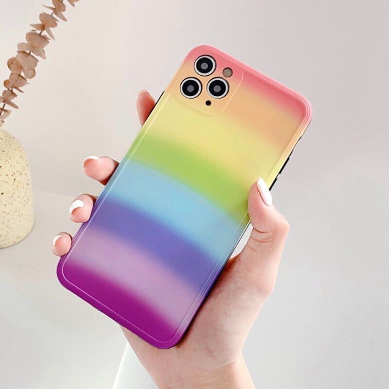 Rainbow Line Emerging Phone Case