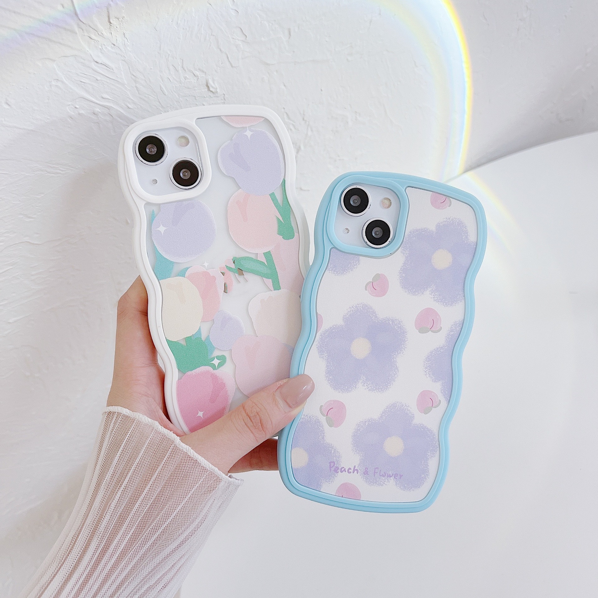 Ins Wave Edge Mobile Phone Protective Case - Image 9