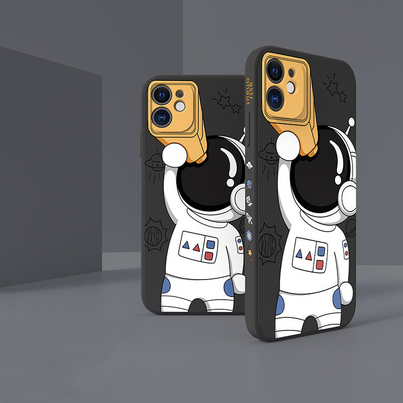 Astronauts Side Pattern Mobile Phone Case - Image 2