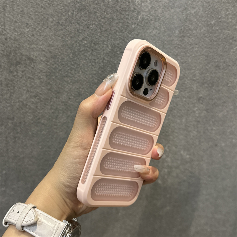 Breathable Heat Dissipation Mesh Case for I Phone - Image 7