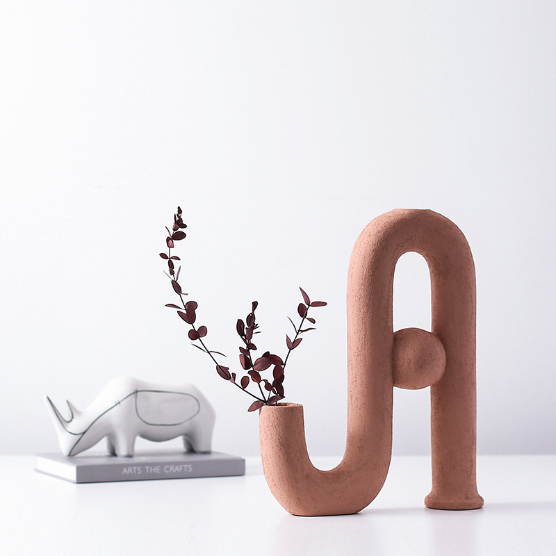 Flower Arrangement Geometric Ornaments