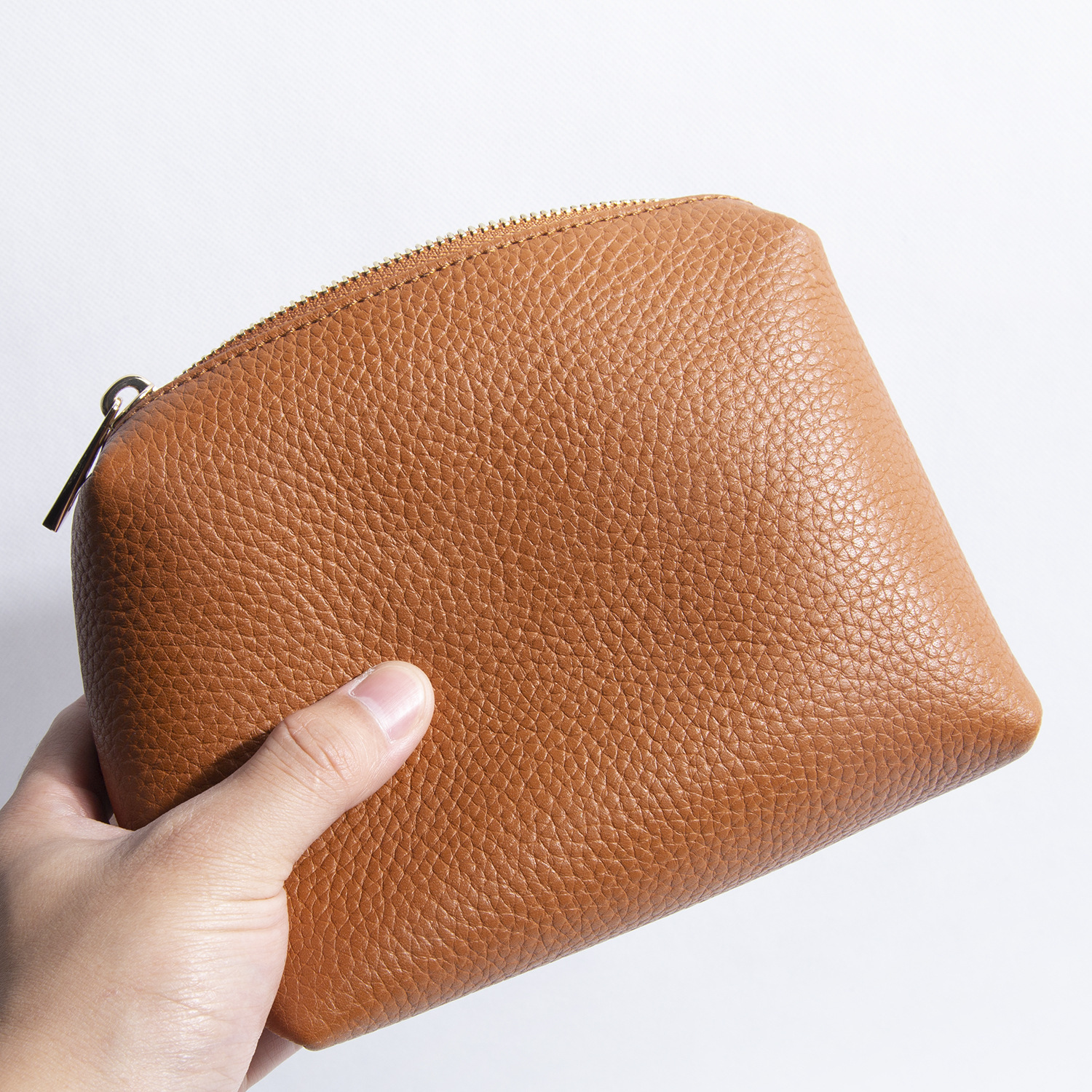 Portable Litchi Pattern Lipstick Storage Bag - Image 5