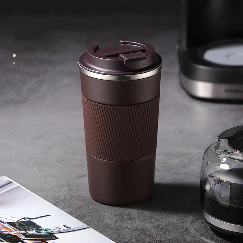 Portable Ceramic Coffee Insulation Mug - Image 2