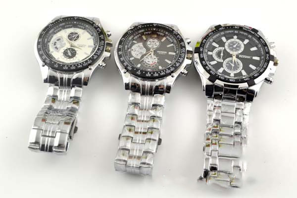 Stainless Steel Luminous Calendar Display Quartz Watch - Image 3