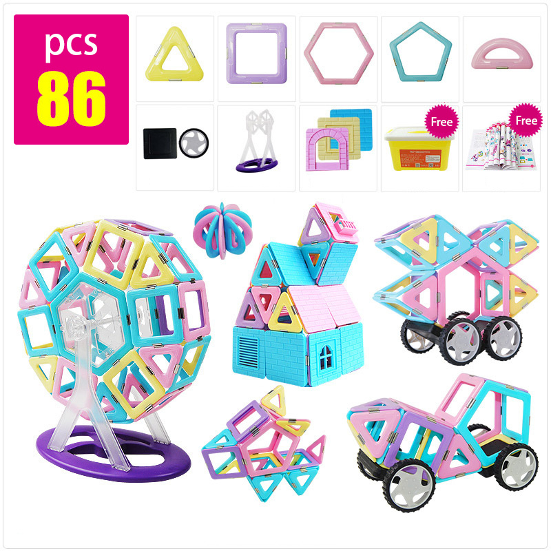 Magnetic Building Blocks Educational Toy Set - Image 3