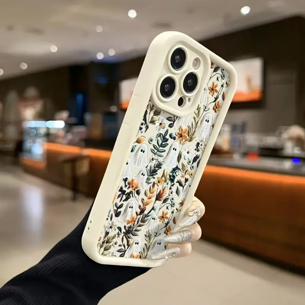 Ghost Flower Fashion Phone Case - Image 5