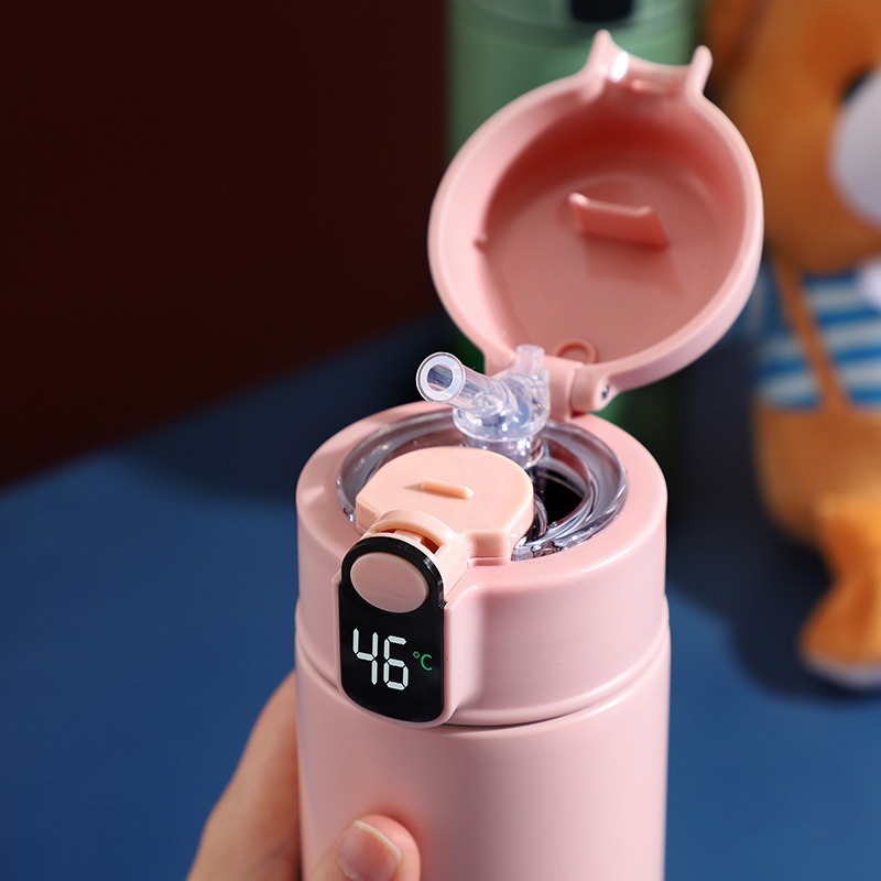 316 Stainless Steel Large Capacity Insulation Cup with Straw - Image 7