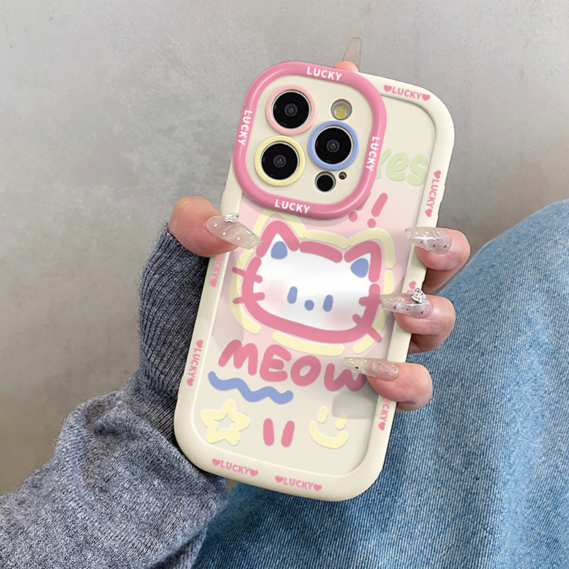 Silicone Meow Cat Phone Case - Image 5