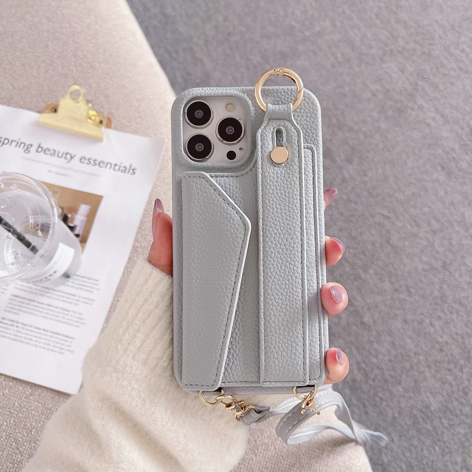 Simple Back Strap Phone Case Protector - Image 4