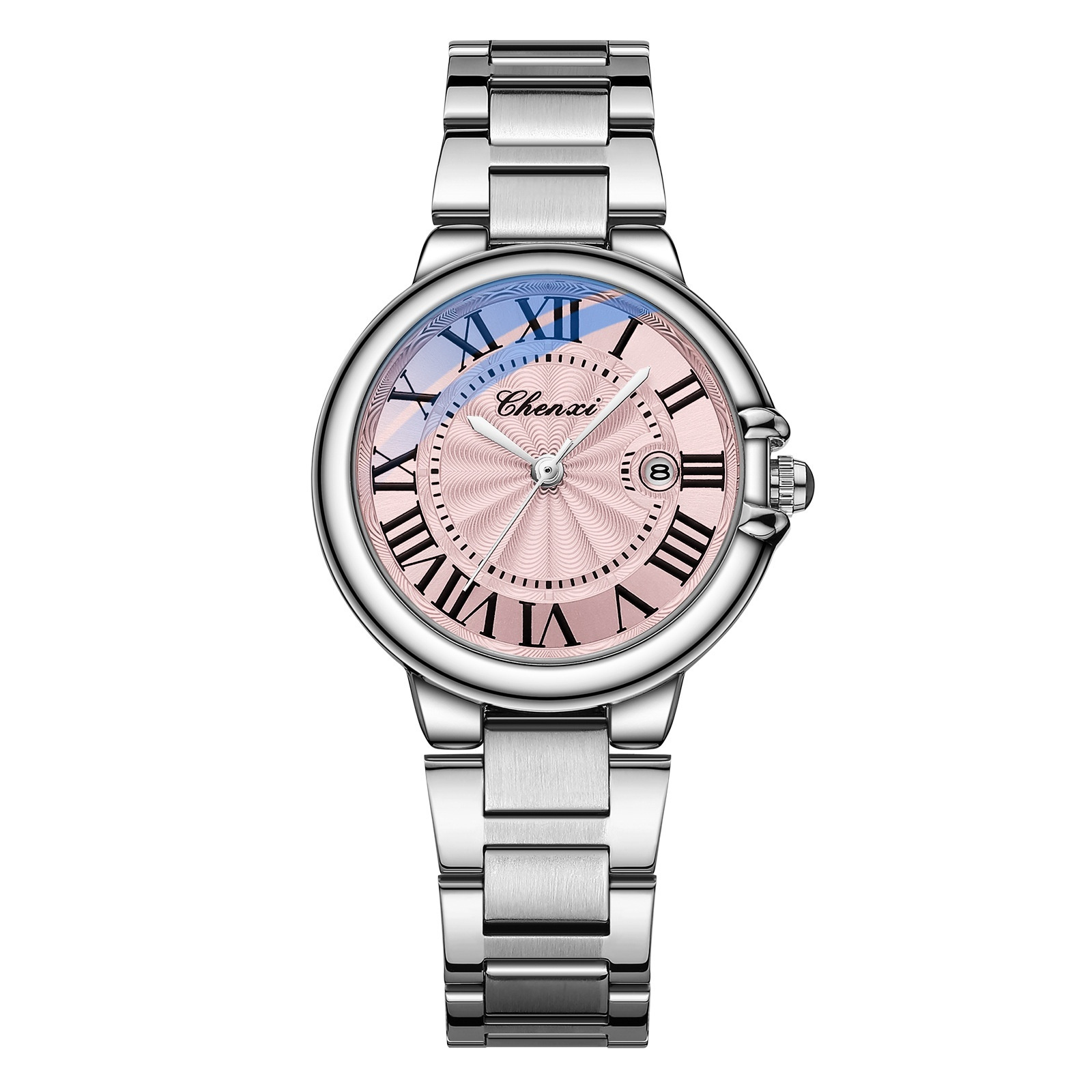 Waterproof Classic Luminous Roman Calendar Steel Belt - Image 6