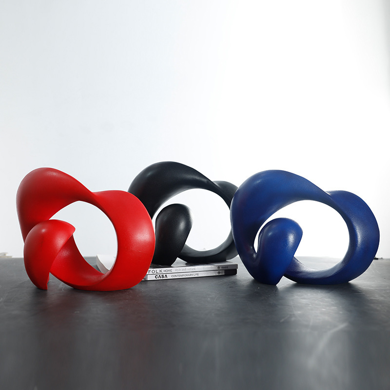 Creative White Geometric Gyro Ornaments