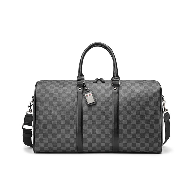 Short Distance Plaid Travel Handbag - Image 5