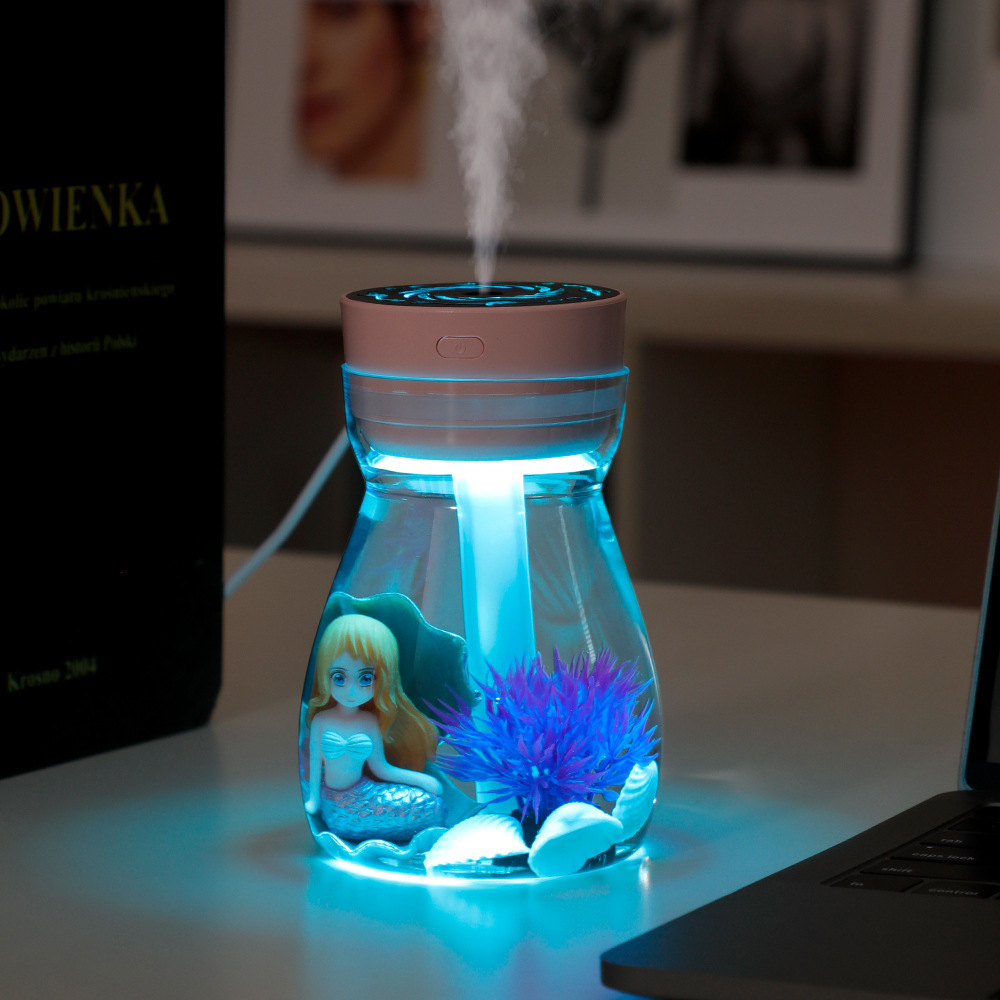 Mermaid Desk Mute Humidifier - Image 3
