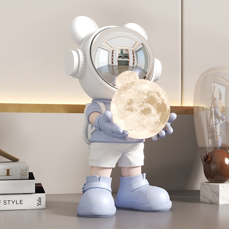Desktop Space Bear Decoration Moon Night Light - Image 5