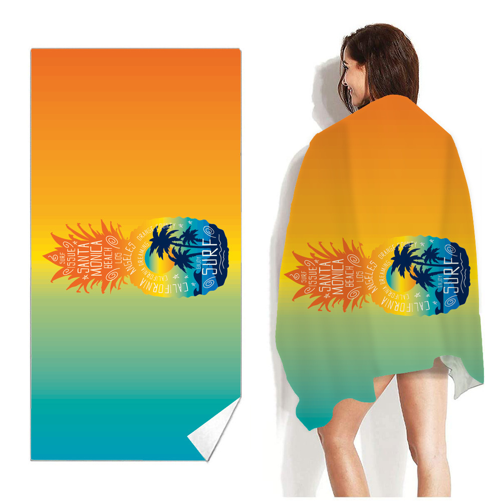 Printed Swimming Sweat Beach Towel - Image 5