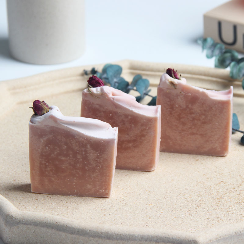 Natural Handmade Rose Oil Soap