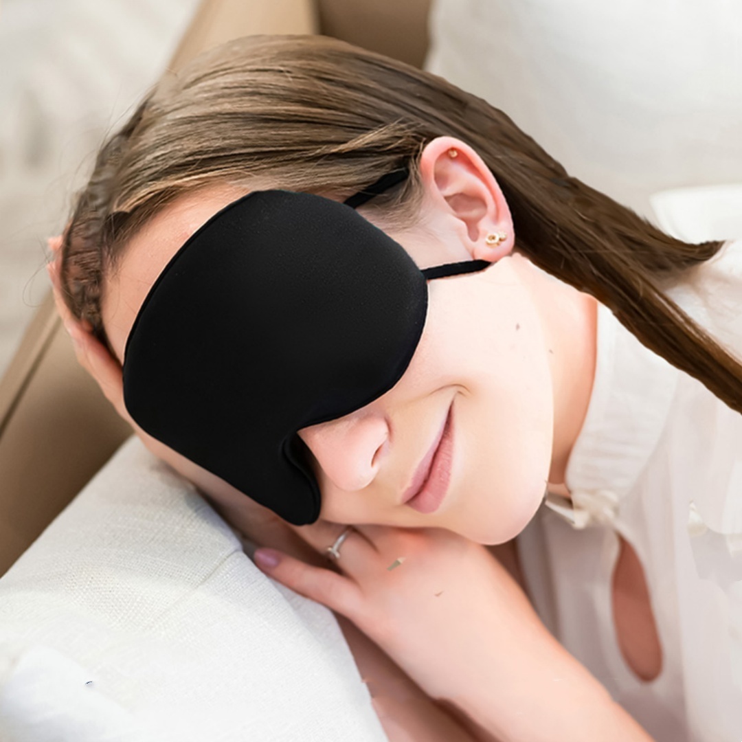 Non Pressure Silk 3D Stereoscopic Eye Mask