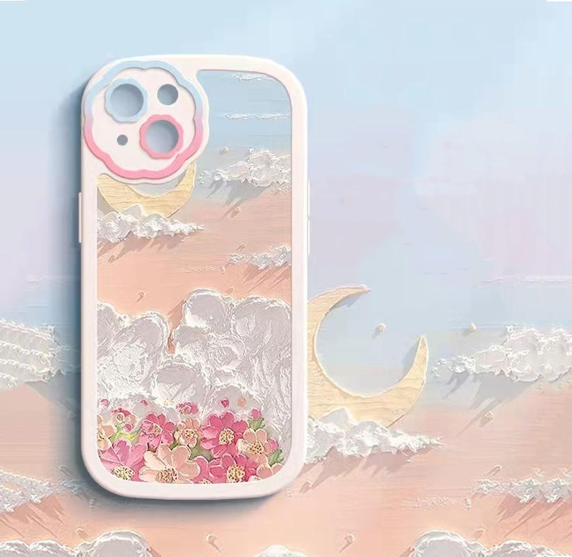 Oil Painting Flower Mobile Phone Case - Image 2