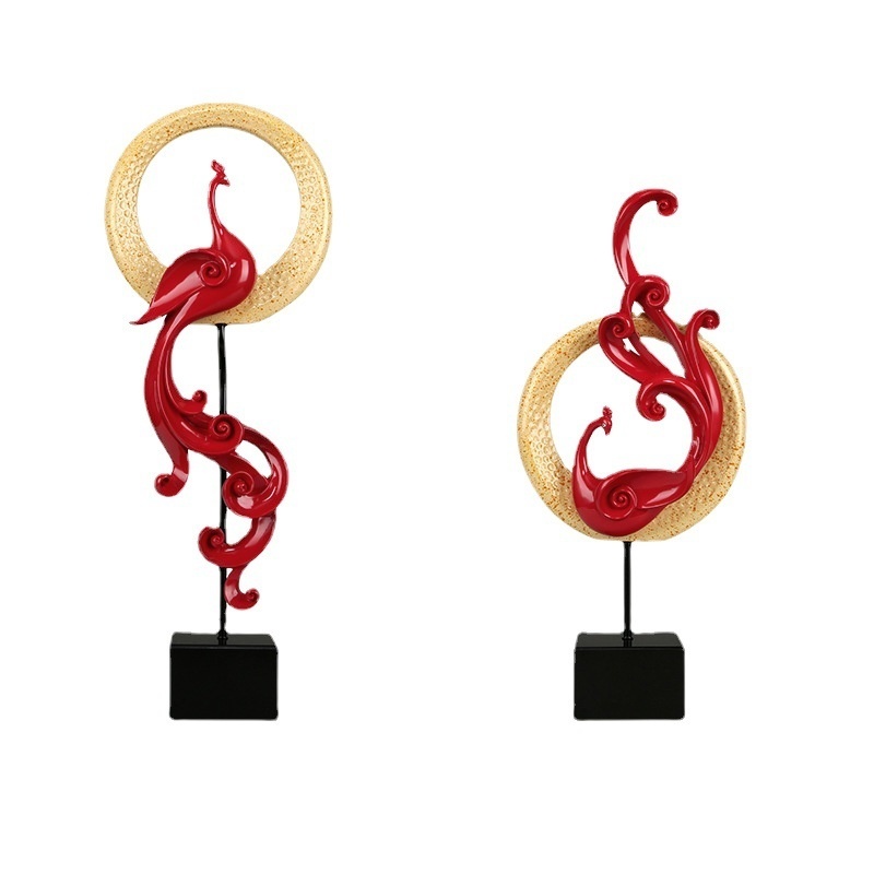 Luxury Phoenix Ornament Crafts - Image 3