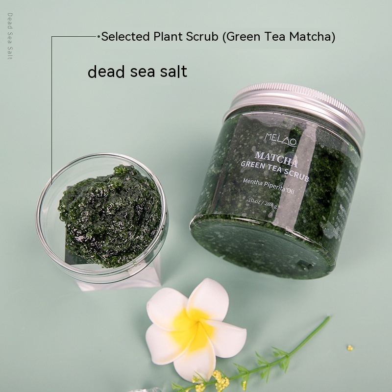 Green Tea Facial Scrub Exfoliating Sea Salt - Image 4
