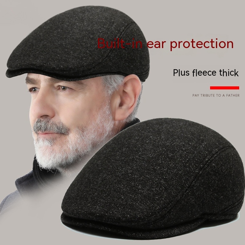 Warm Short Brim Beret Hats