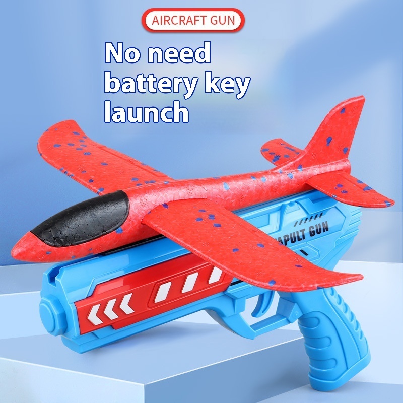 Outdoor Sports Bubble Plane Gun Toys