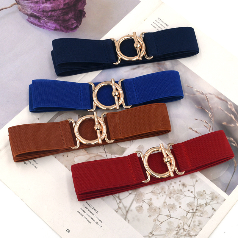 Fashion Stretch Women's Elastic Thin Belt