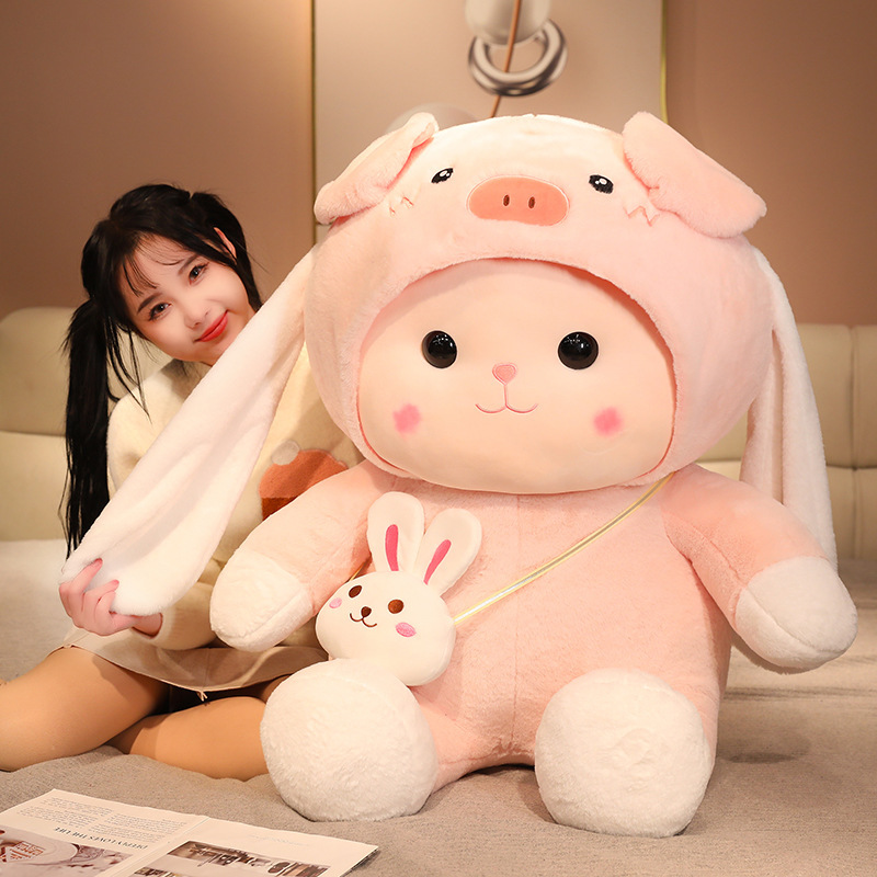 Cute Rabbit Doll Pillow Plush Toy