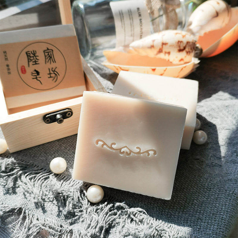 Natural Handmade Pearl Goat Milk Soap - Image 5