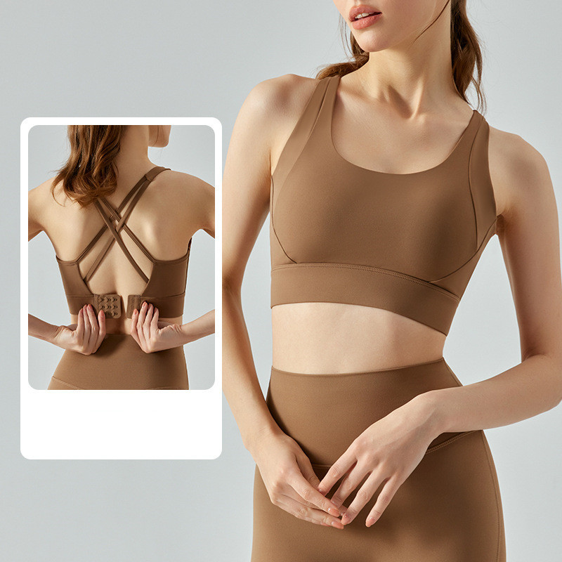Women's Casual One Piece Padded Clashing Bras - Image 5