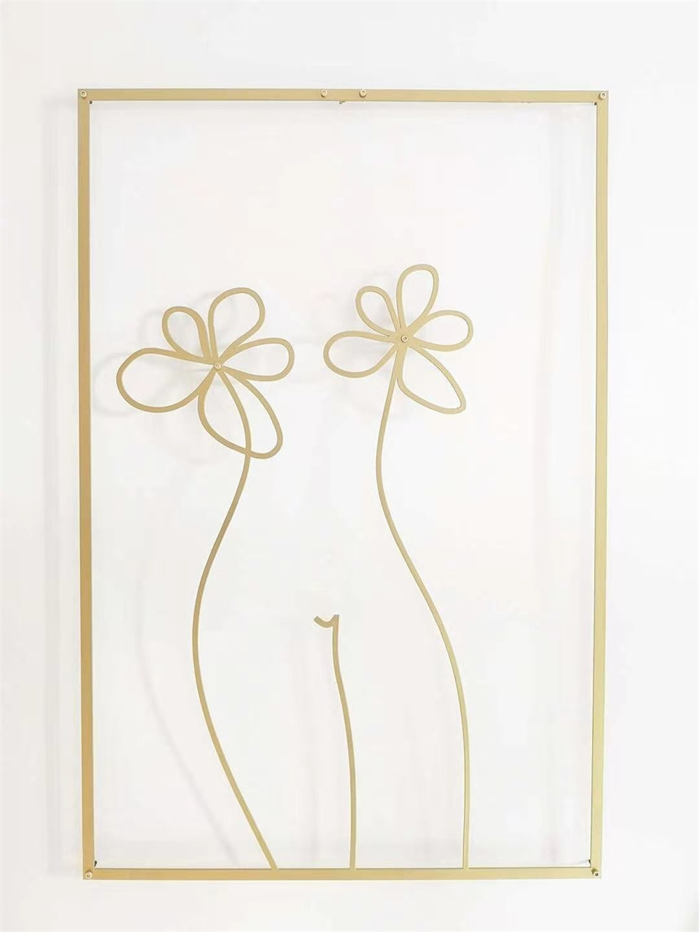 Female Line Art Acrylic Wall Decoration - Image 6