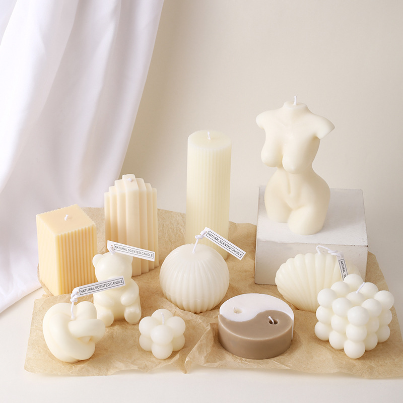 Geometric Shaped Ornaments Aromatherapy Candles - Image 10