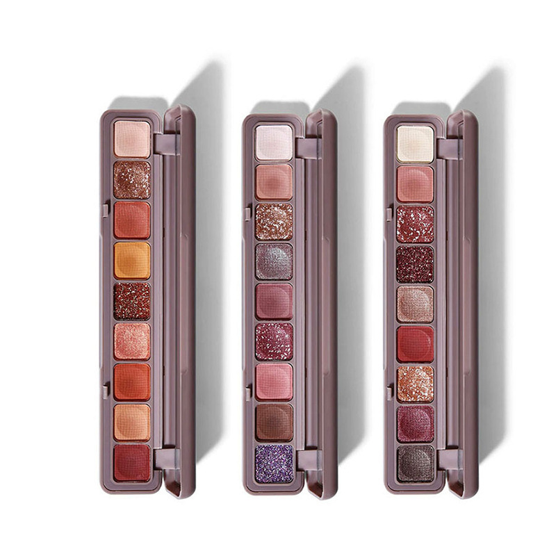 Matte Glitter 9 Color Eyeshadow Palette - Image 2