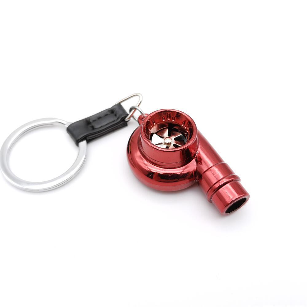 Car Turbo Whistle Alloy Metal Keychains - Image 5