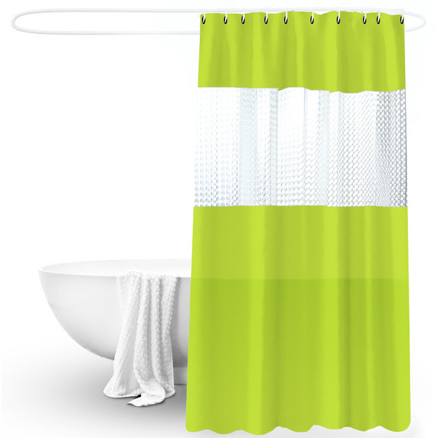 Waterproof Mildew Splicing Translucent Partition Curtain - Image 2