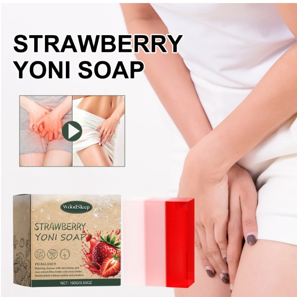 Wood Sleep Strawberry Flavored Soap - Image 2