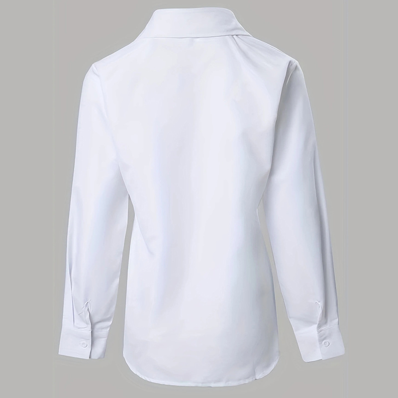 Lace Long Sleeve Tops Button Down Shirts - Image 8
