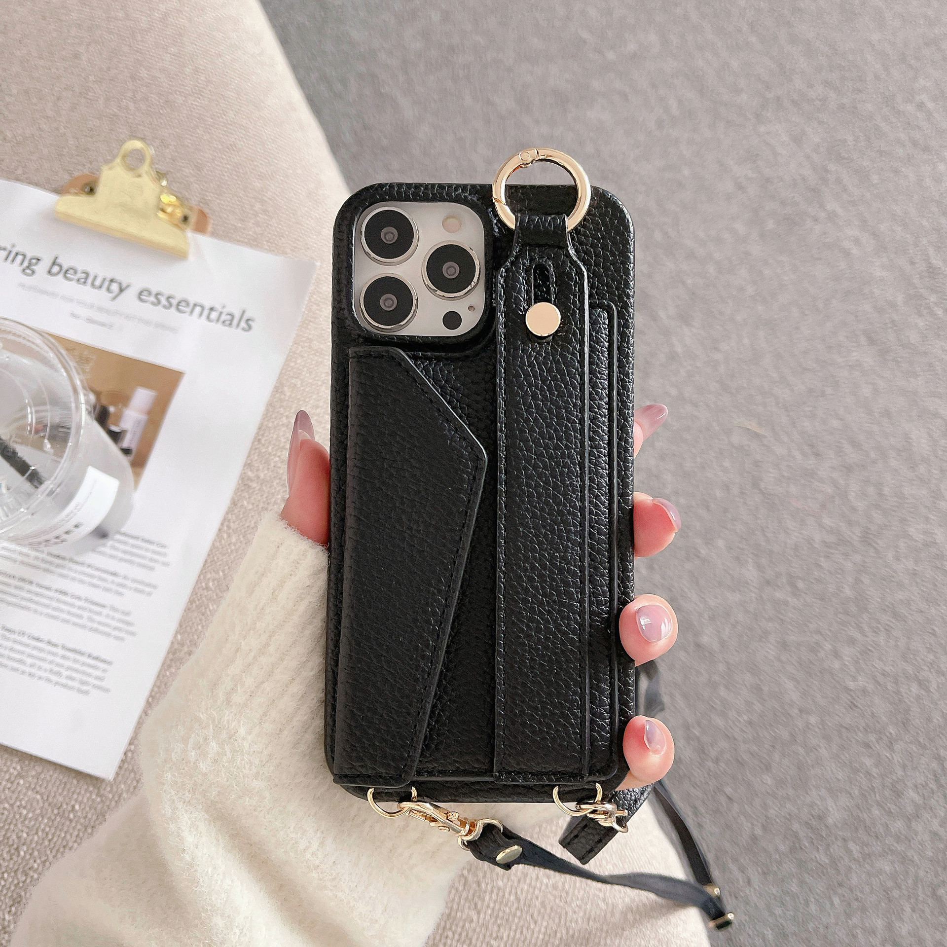 Simple Back Strap Phone Case Protector - Image 3