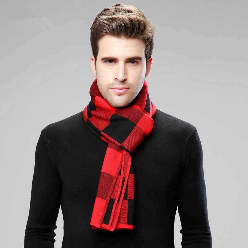British Checked Cashmere Scarf