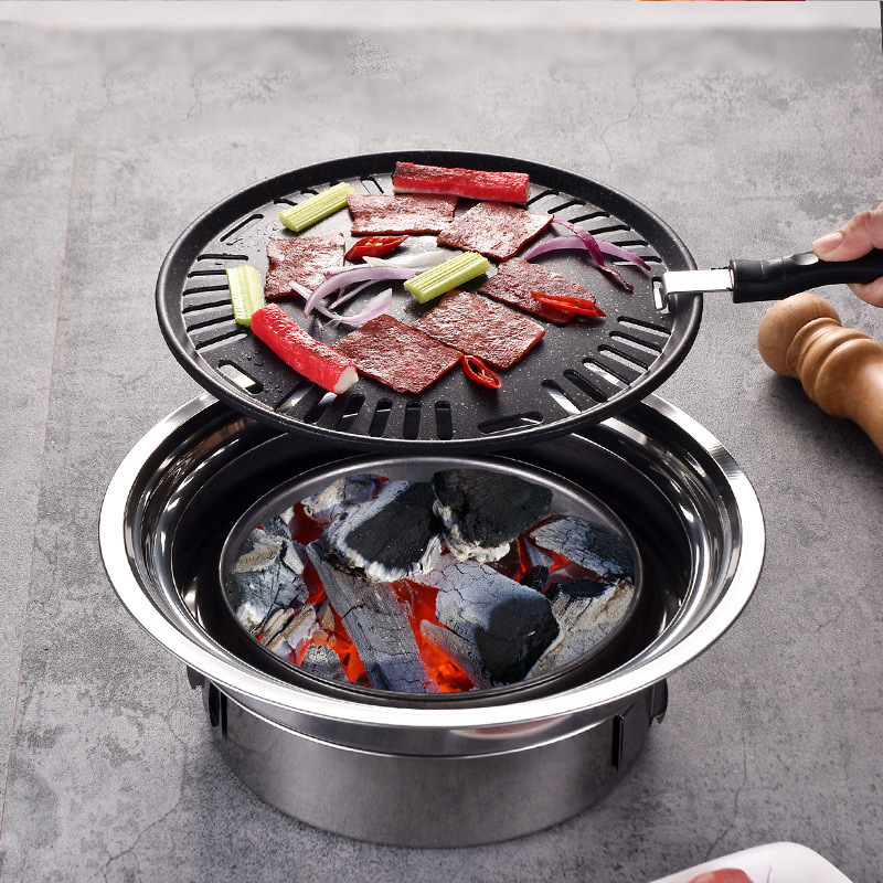 Non-Stick Stainless Steel BBQ Grill