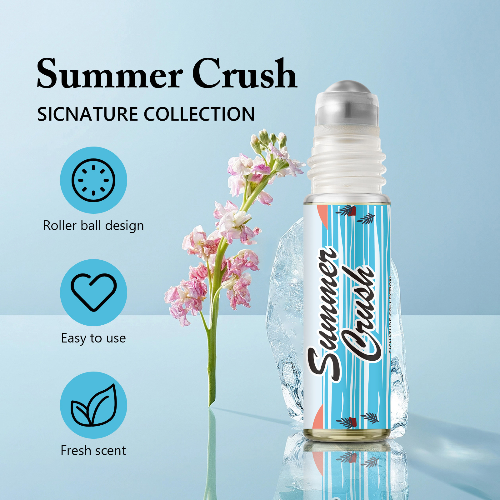 Portable Elegant Ball Roll On Perfume