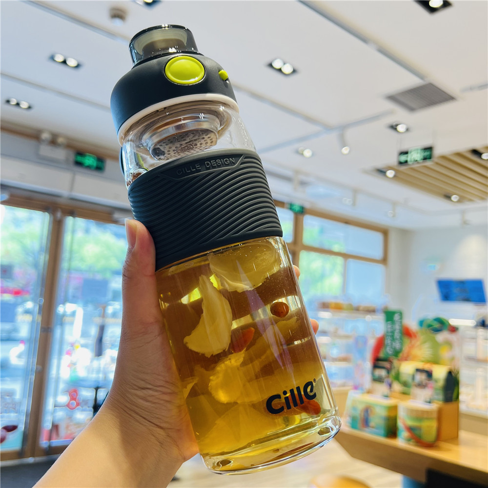 Large Capacity Glass Water Bottle Cup - Image 3