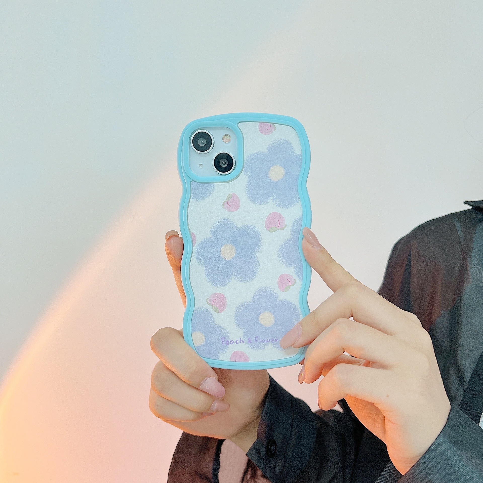 Ins Wave Edge Mobile Phone Protective Case - Image 5