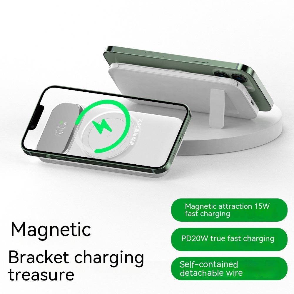 Wireless Power Bank With Cable - Image 7