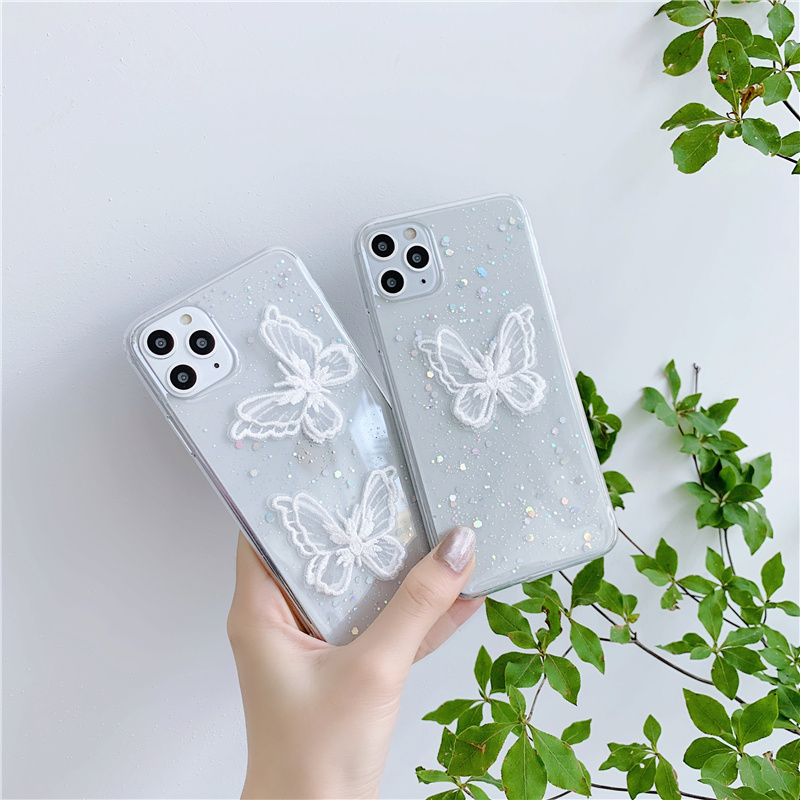 Lace Butterfly Phone Case