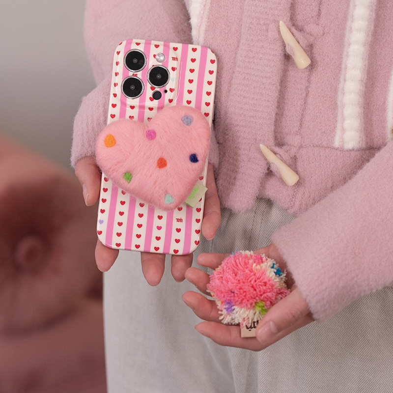 Women's Fashion Striped Berry Phone Case